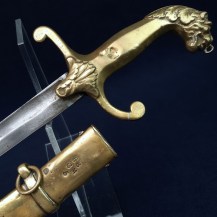 British Bandsmans Sword of the Cambridgeshire Militia, Circa 1833 - 1